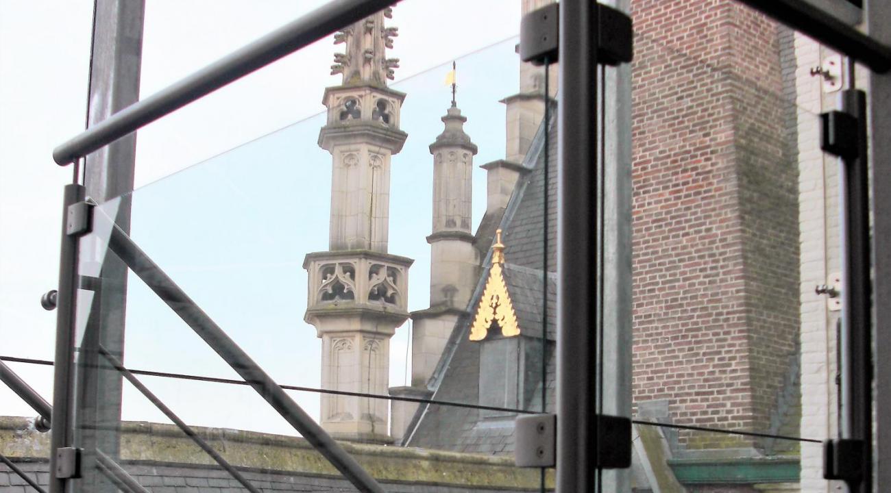 Glazen balustrade