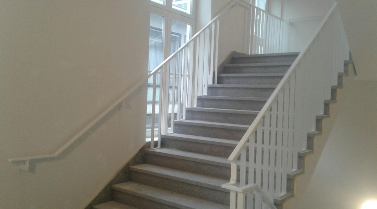 Balustrade in metaal 