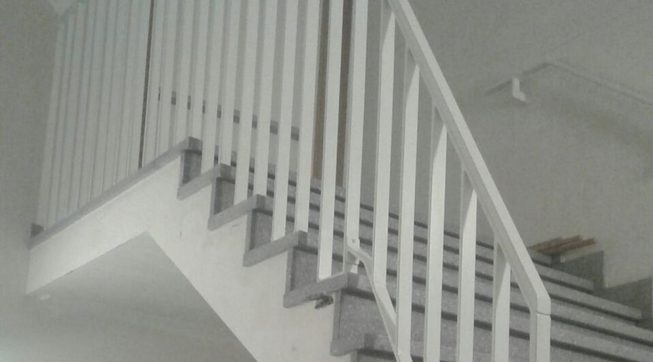 Balustrade in metaal 