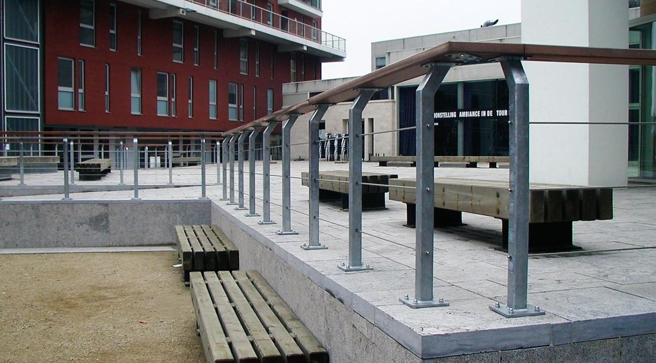 stalen balustrade