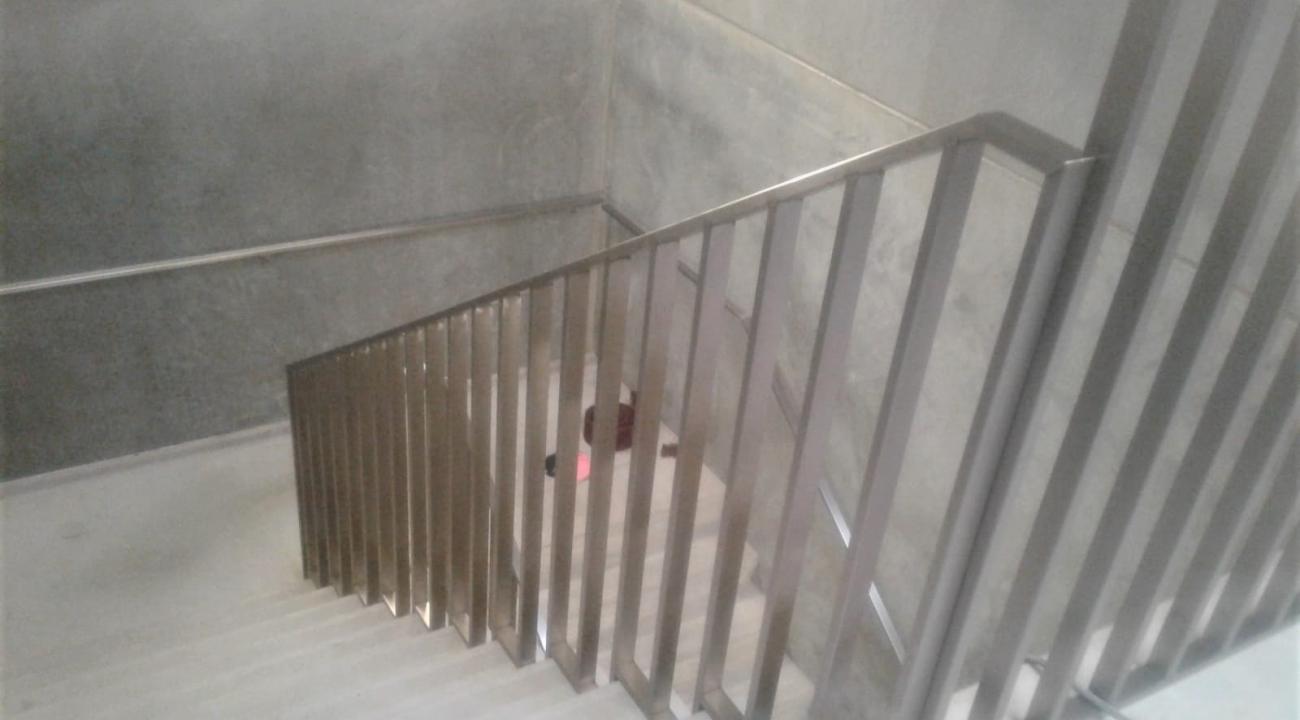 Trapleuning inox