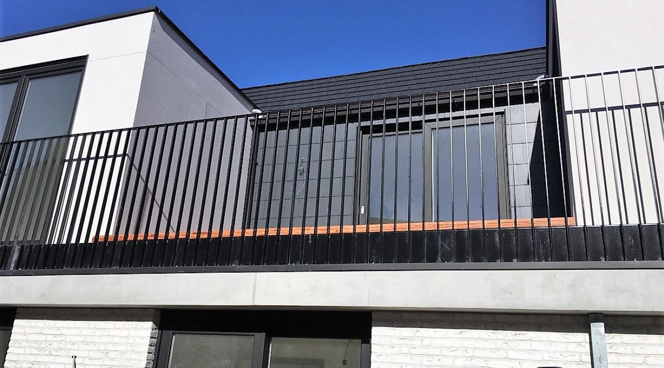 stalen terrasleuning