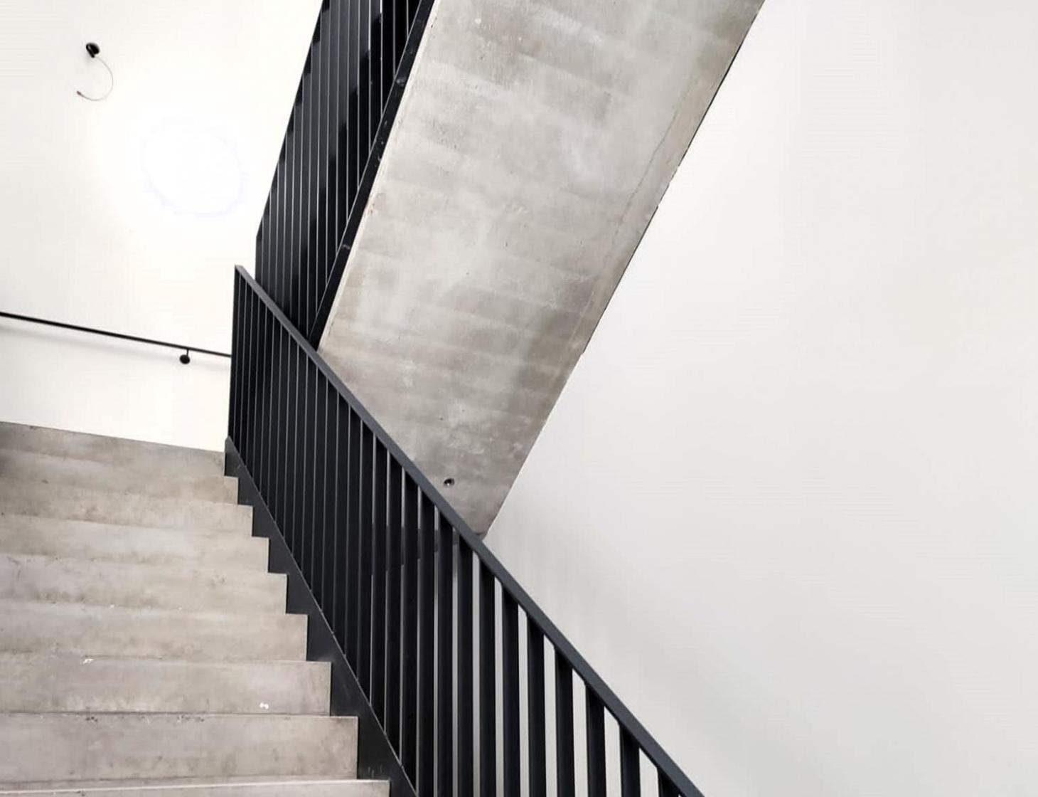 stalen trapbalustrade