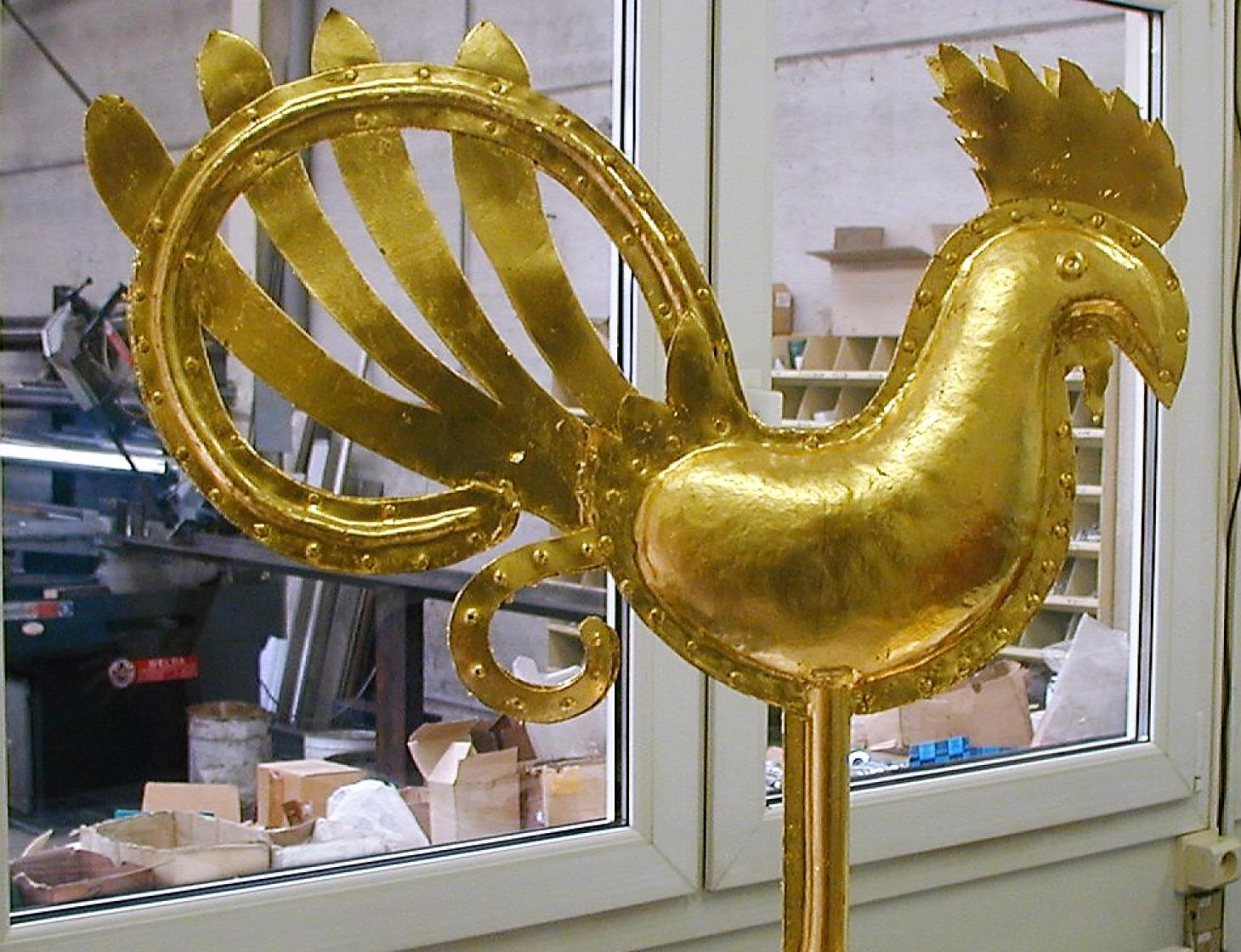 Goudbeleg kerkhaan