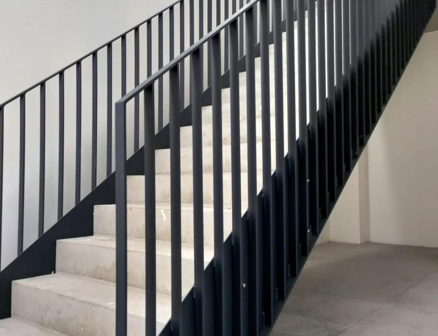 stalen trapbalustrade