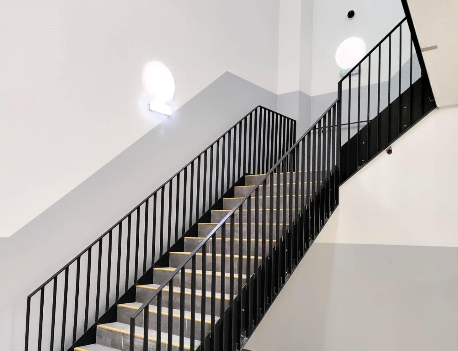 stalen trapbalustrade