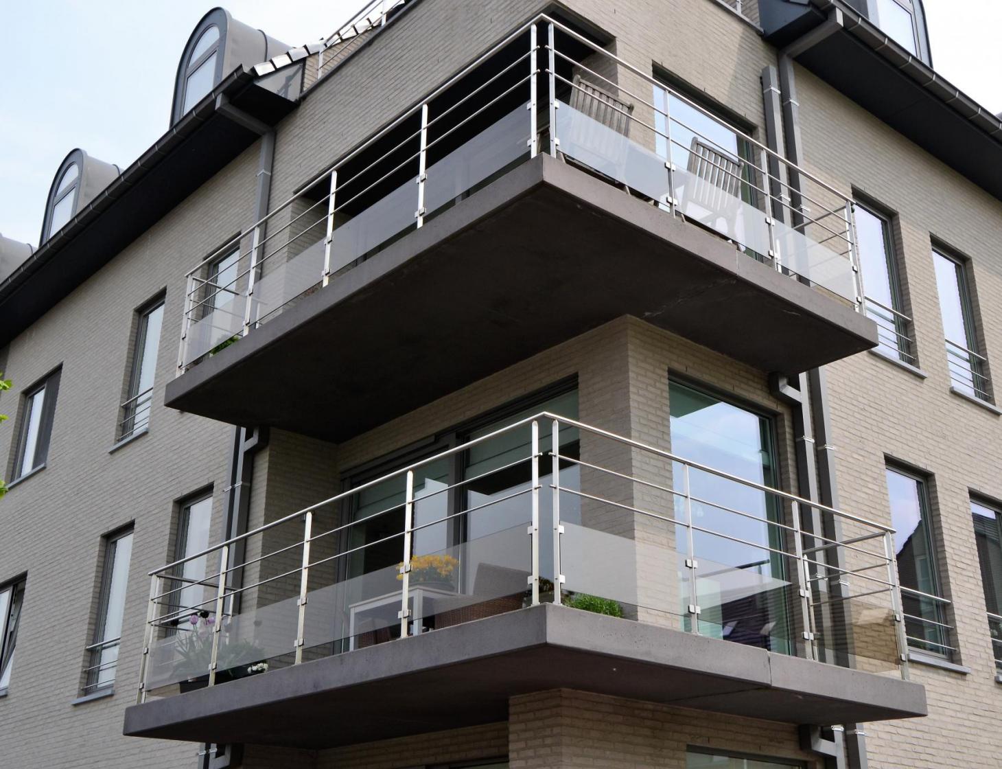 inox terrasbalustrade