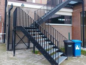 Buitentrap staal