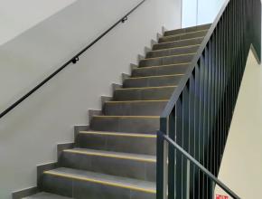 stalen trapbalustrade