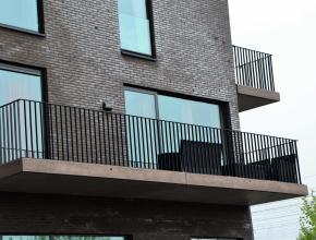 stalen terrasbalustrade